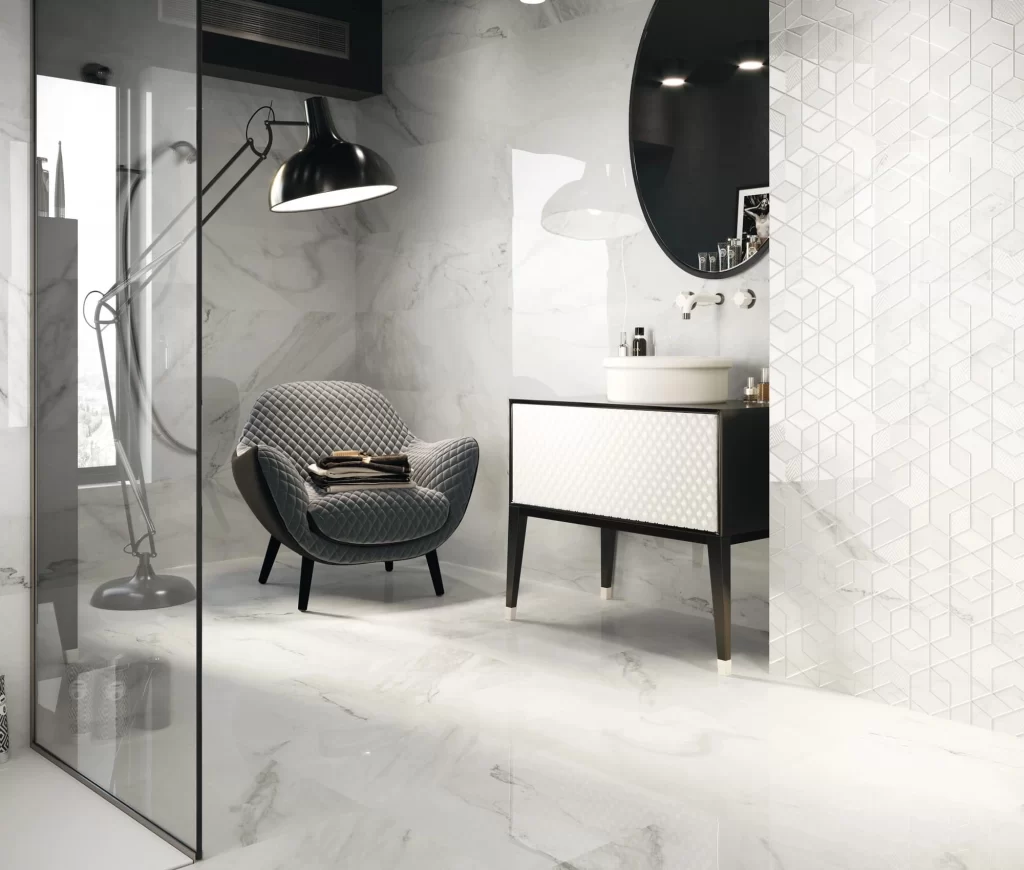 Amb 1212 Blanco Blanco Decor Diamond 40x120 web 1024x870 - Duomo 1212