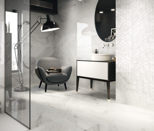 Amb 1212 Blanco Blanco Decor Diamond 40x120 web 522x444 - Duomo 1212