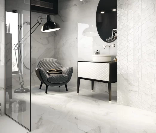 Amb 1212 Blanco Blanco Decor Diamond 40x120 web 522x444 - Duomo 1212