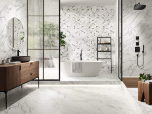 Amb 6641 White Decor 63x146 1 - Tendencias en baños 2023