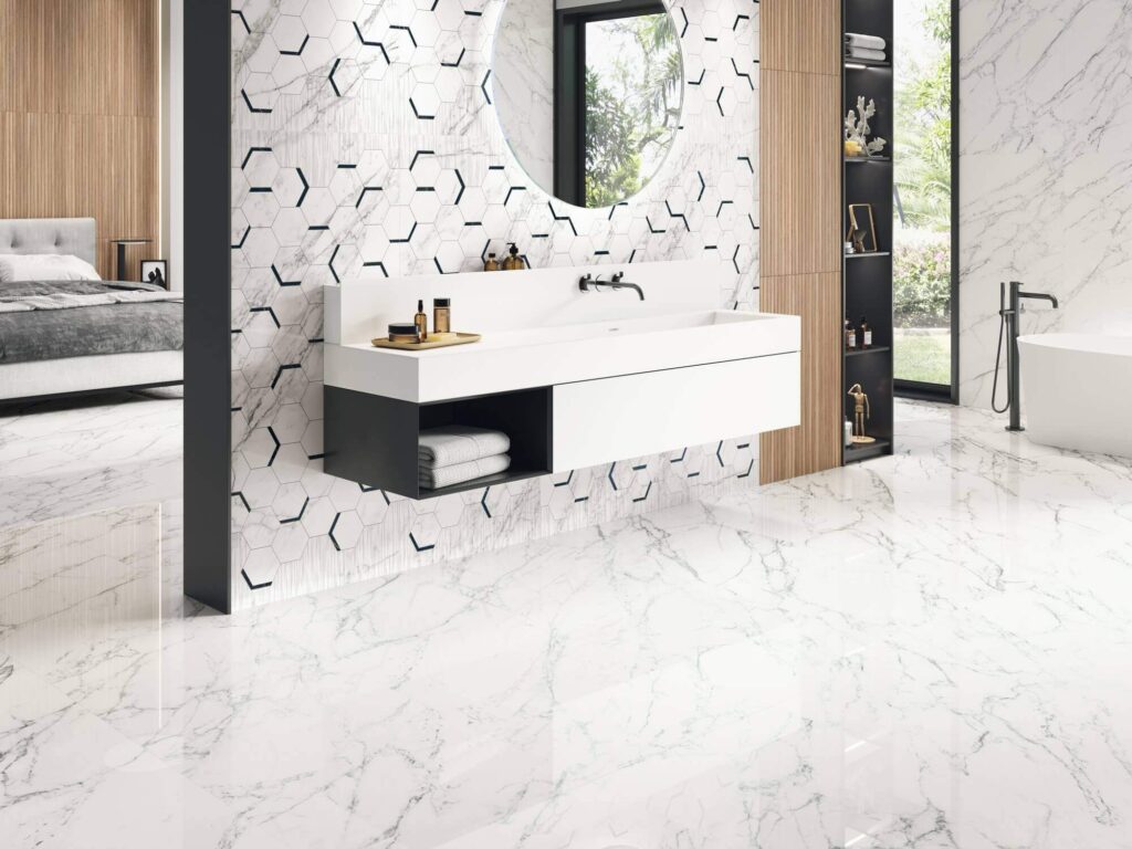 Amb 6642 White Pulido White Decor Pulido 63x146 9544 Roble 30x90 1857 White Pulido 98x98 web 1024x768 - Loira 6642