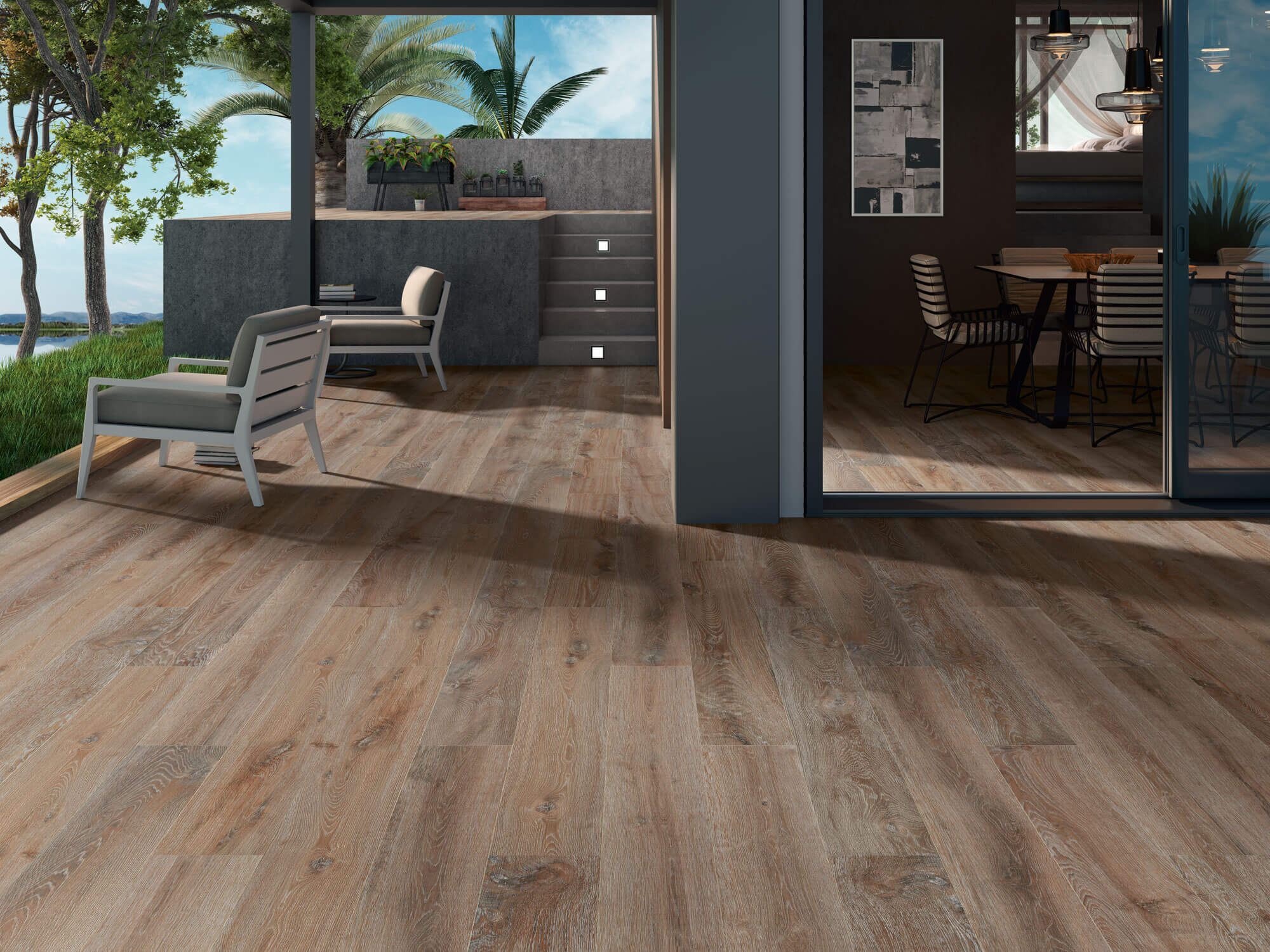 Gres Porcelanico imitación Madera