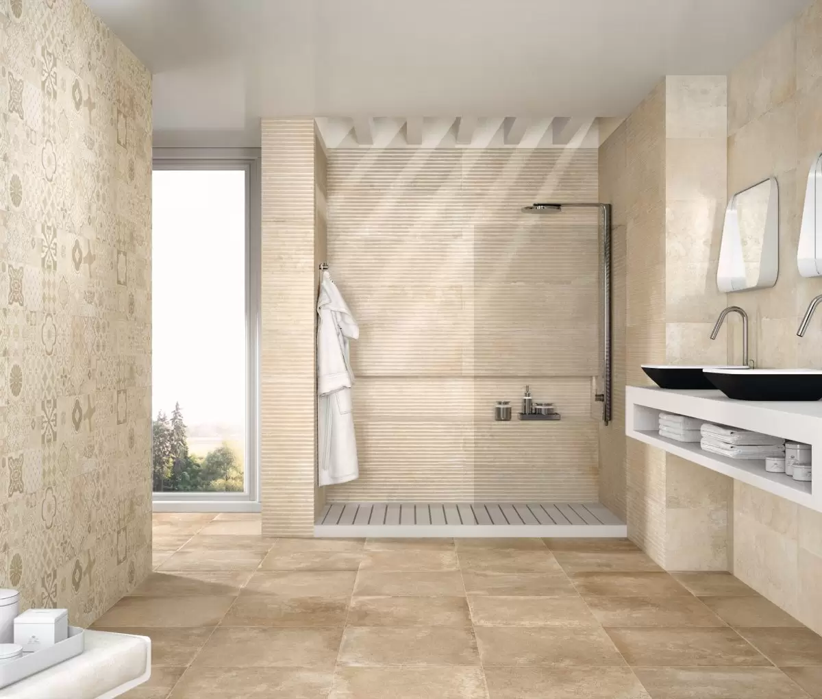 How to Combine Tiles in Showers