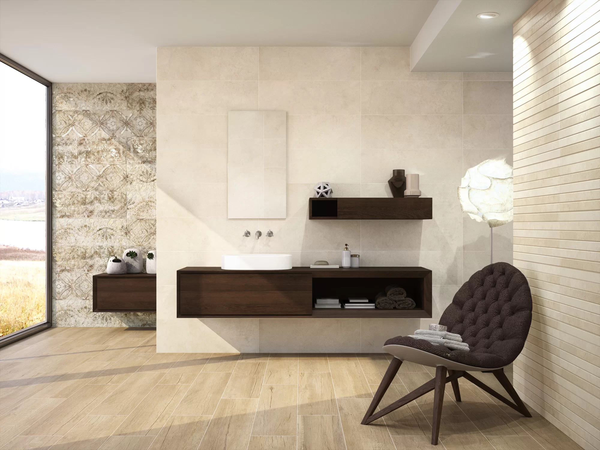Pavimento gres porcelánico madera - Ambiente 1317 Pavimento gres porcelánico madera - Ambiente 1317