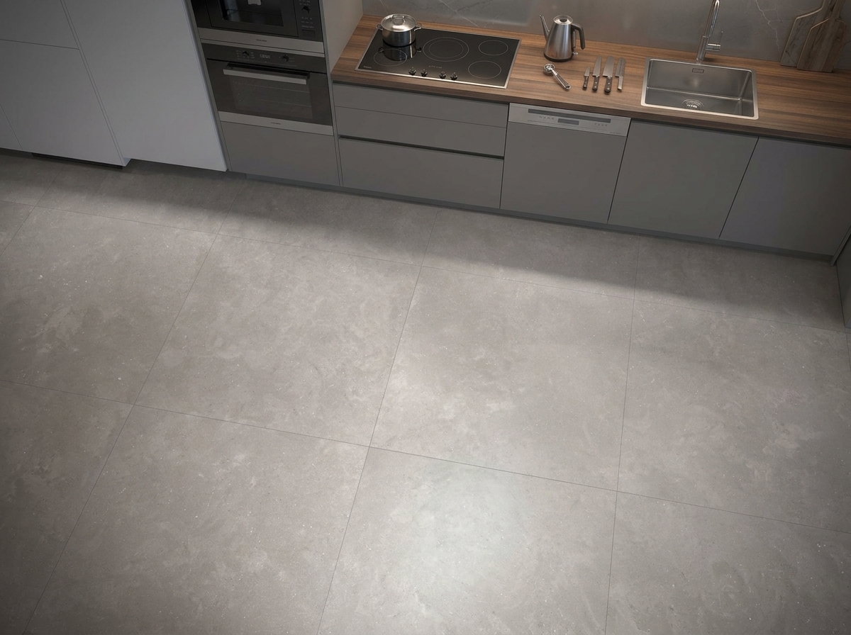 Suelo color gris para cocinas - Serie Elba 1859 Suelo color gris para cocinas - Serie Elba 1859