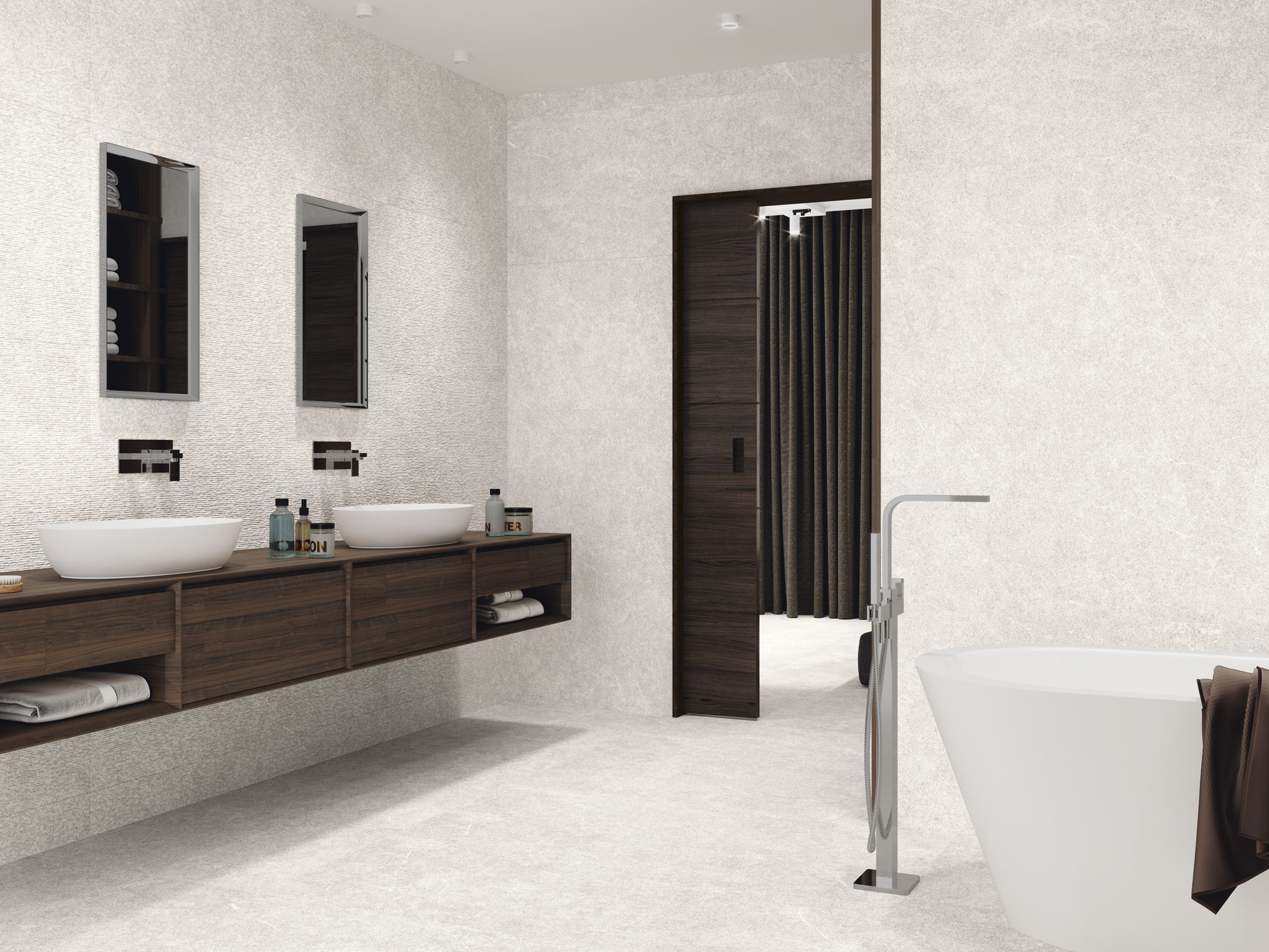 Suelos porcelánicos color blanco - Soller 3304