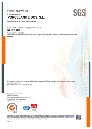certificado iso 4 - CERTIFICADO ISO 14001